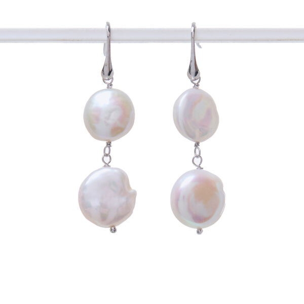 Orecchini in Perle ed Argento