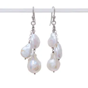 Orecchini in Perle ed Argento