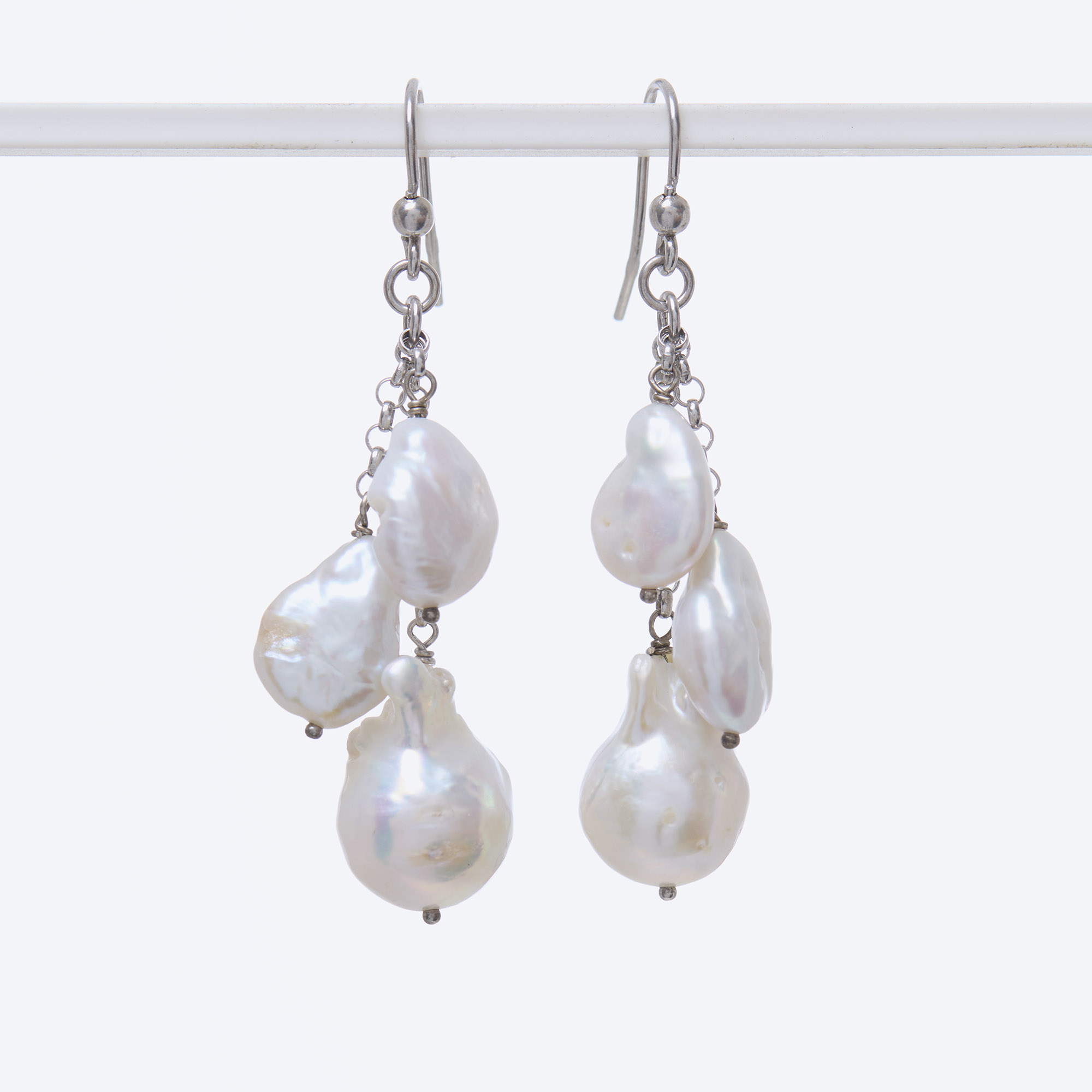 Orecchini in Perle ed Argento Orecchini in Perle ed Argento