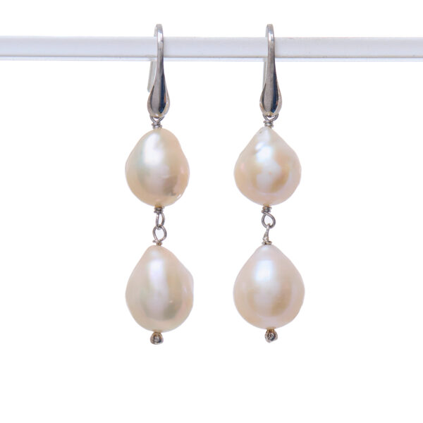 Orecchini in Perle ed Argento