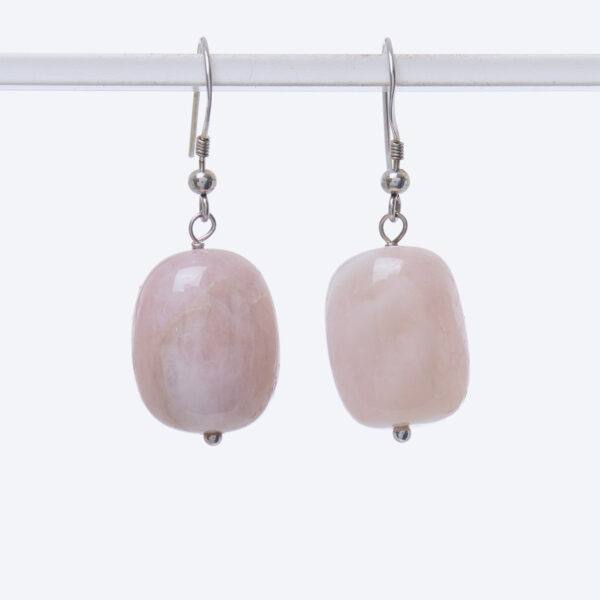 Orecchini in Morganite ed Argento