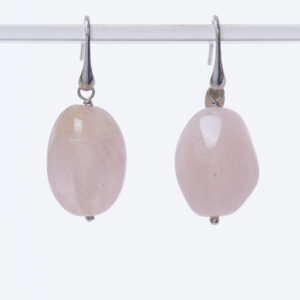 Orecchini in Morganite ed Argento