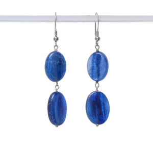 Orecchini in Cianite ed Argento