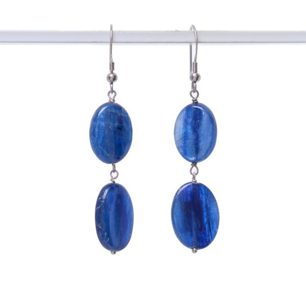 Orecchini in Cianite ed Argento