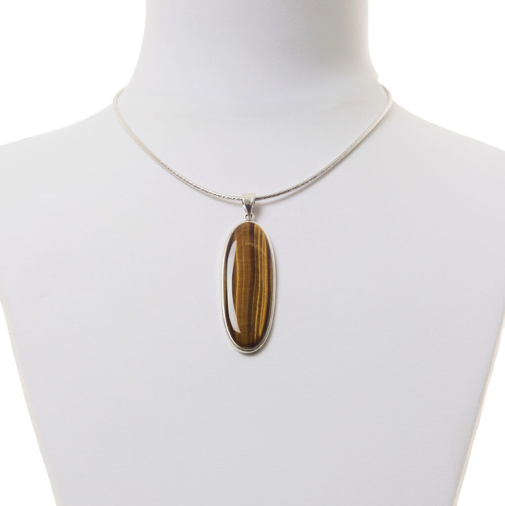 Ciondolo in Occhio di Tigre