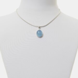 Ciondolo in Acquamarina con Argento