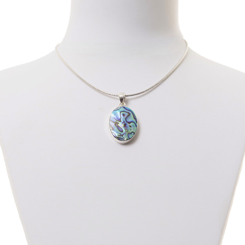Ciondolo in Madreperla ed Argento