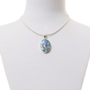 Ciondolo in Madreperla ed Argento