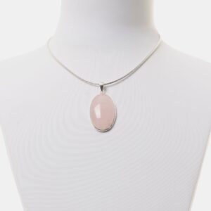 Ciondolo in Quarzo Rosa