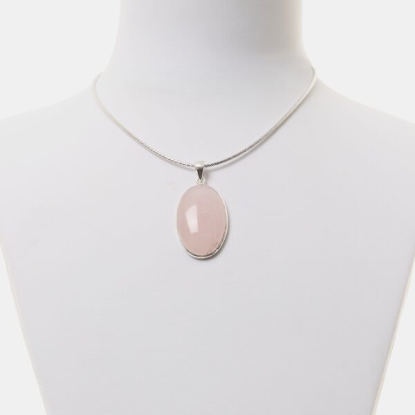 Ciondolo in Quarzo Rosa