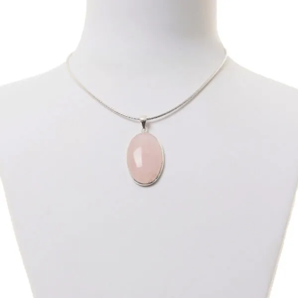 Ciondolo in Quarzo Rosa