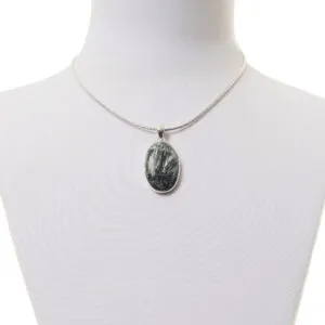 Ciondolo in Serafinite ed Argento