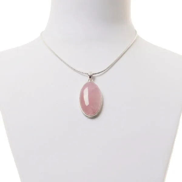 Ciondolo in Quarzo Rosa