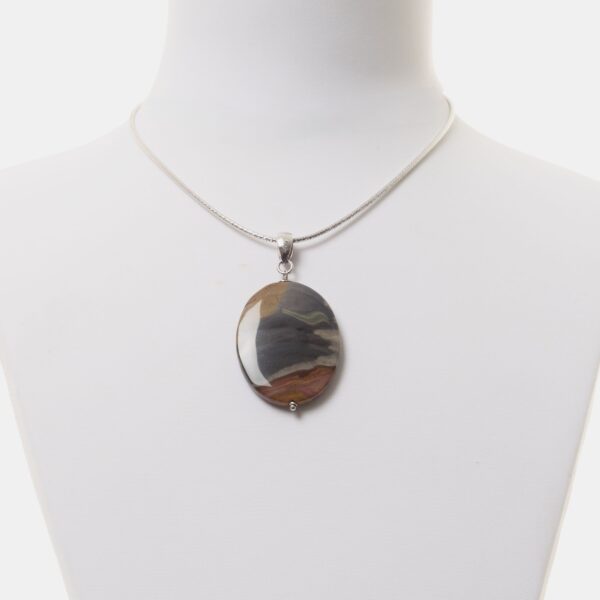 Ciondolo in Diaspro Landscape