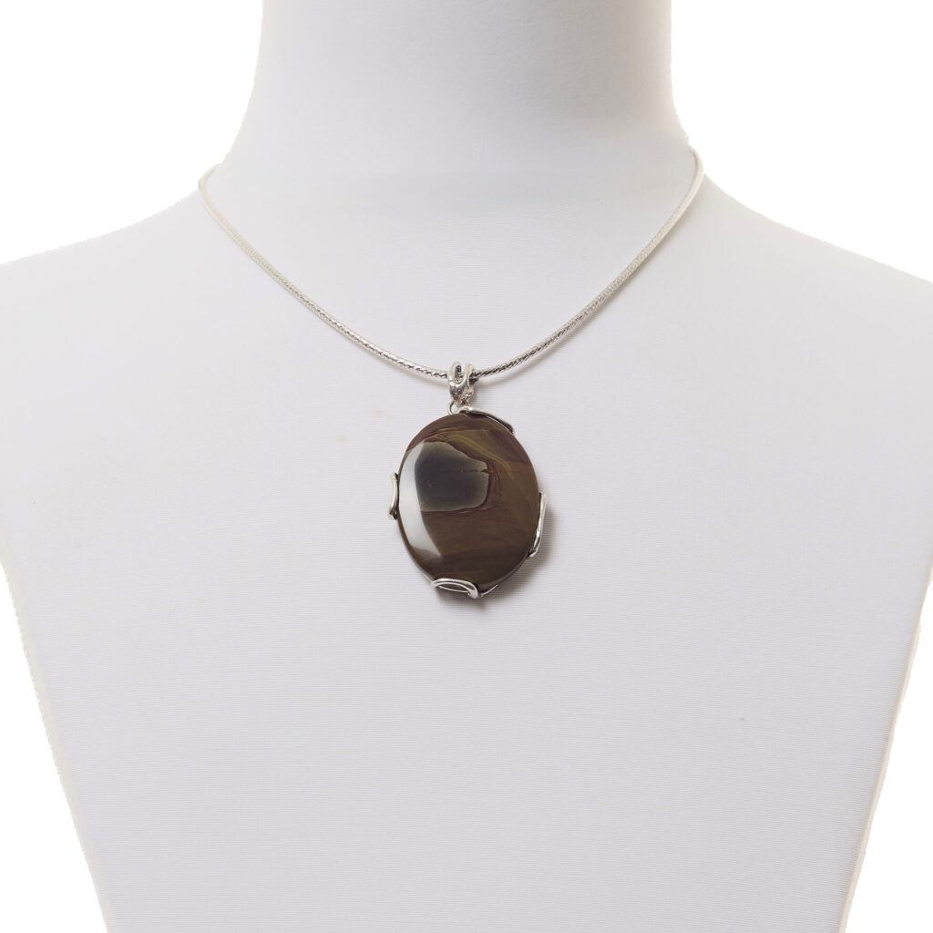 Ciondolo in Diaspro Landscape