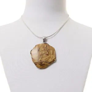 Ciondolo in Diaspro Paesaggio