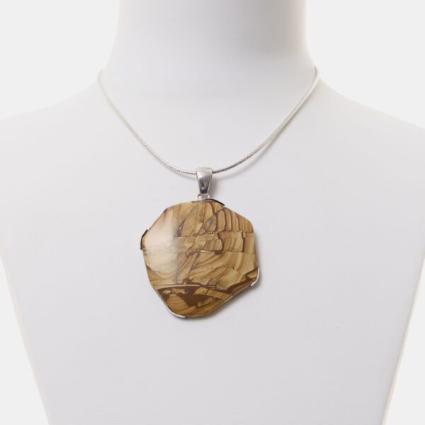 Ciondolo in Diaspro Paesaggio