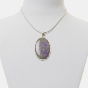 Ciondolo in Andalusite con Argento