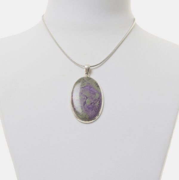 Ciondolo in Andalusite con Argento