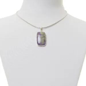 Ciondolo in Andalusite con Argento