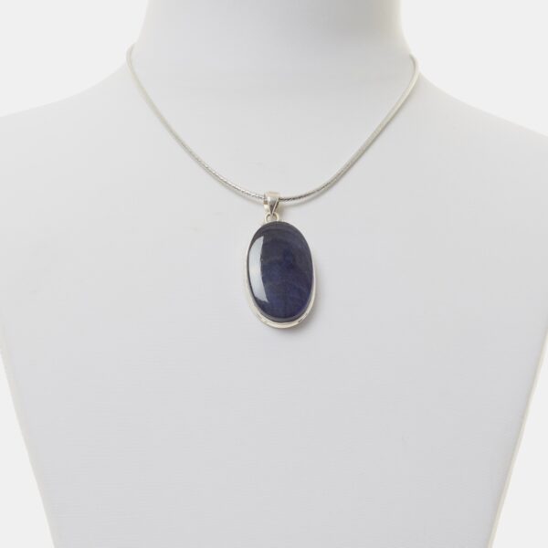 Ciondolo in Andalusite con Argento