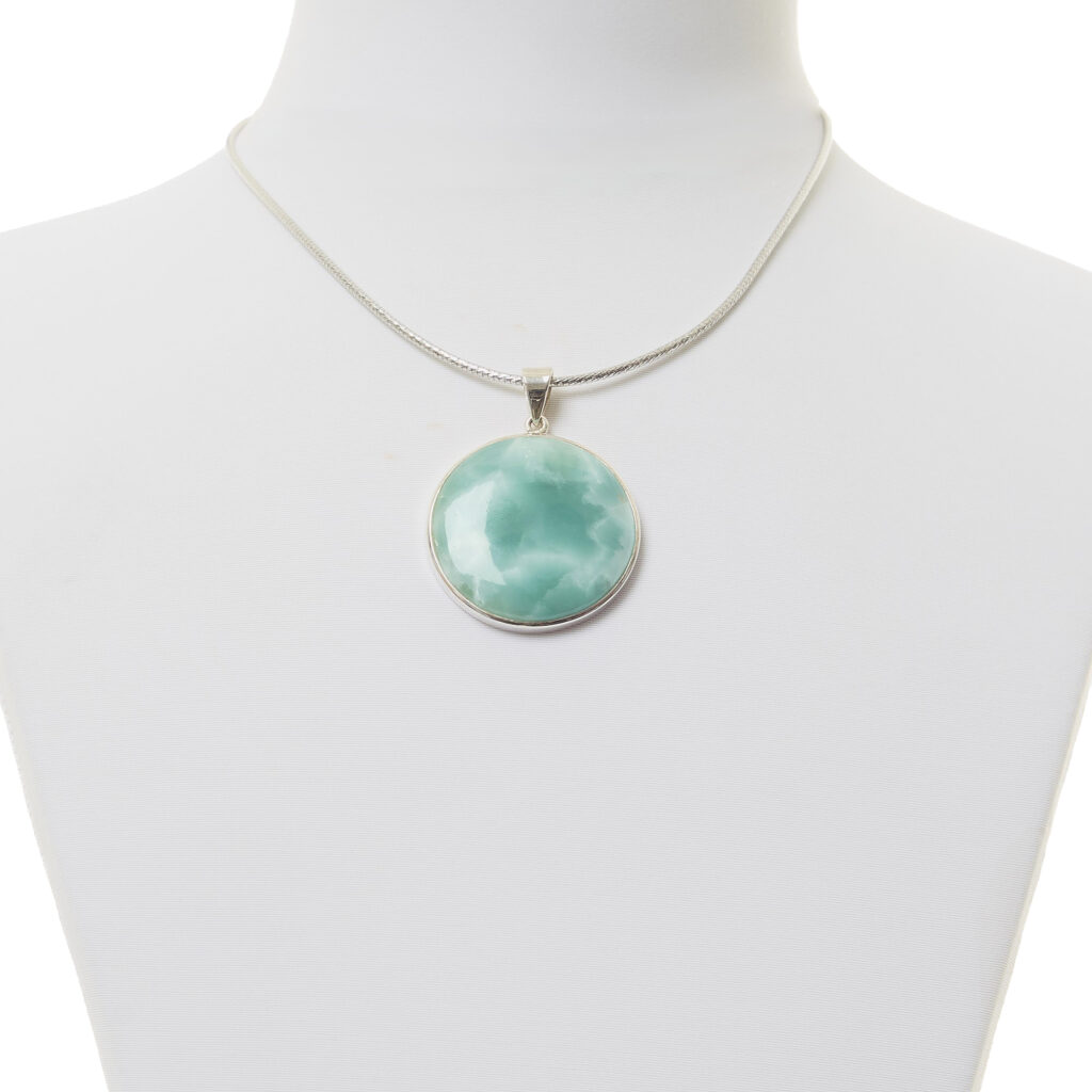 Ciondolo in Emimorfite ed Argento