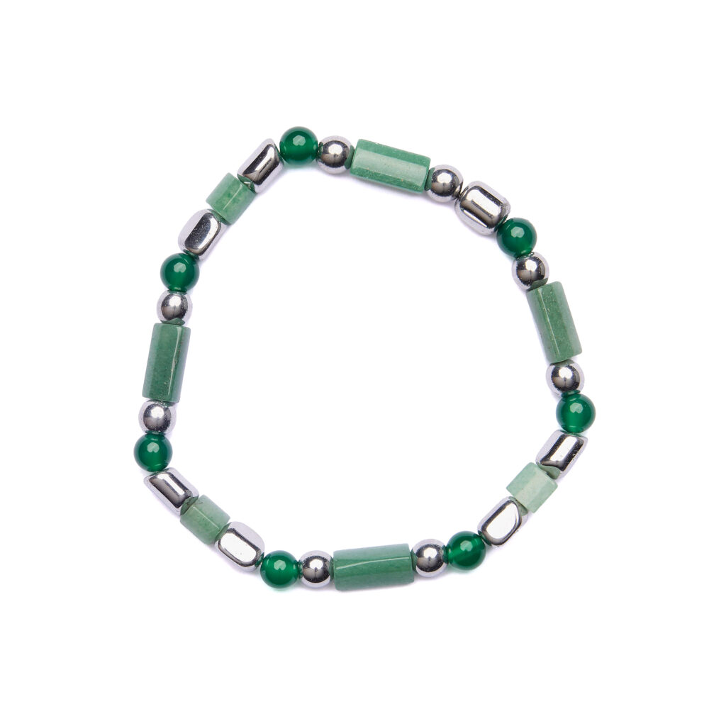 Bracelet homme en Agate et Avventurine