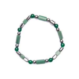 Bracciale Uomo in Agata ed Avventurina