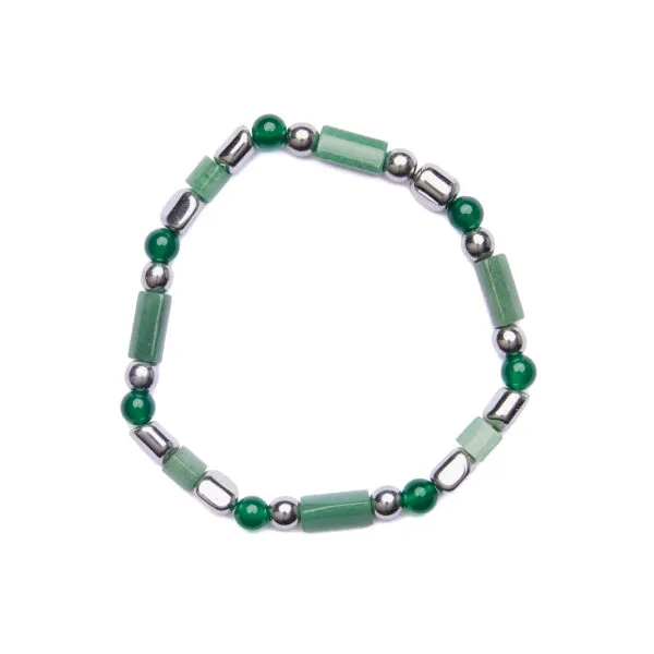 Bracciale Uomo in Agata ed Avventurina