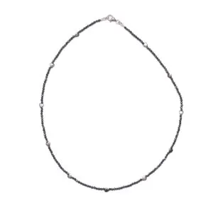 Collana in Ematite Naturale con elementi a Cuore