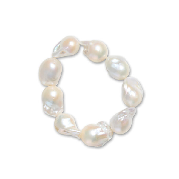 Bracciale elastico in Perle Barocche
