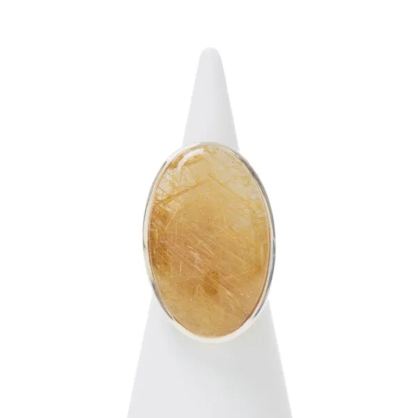 Anello in Argento con Quarzo Rutilato