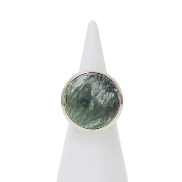 Anello in Argento con Serafinite