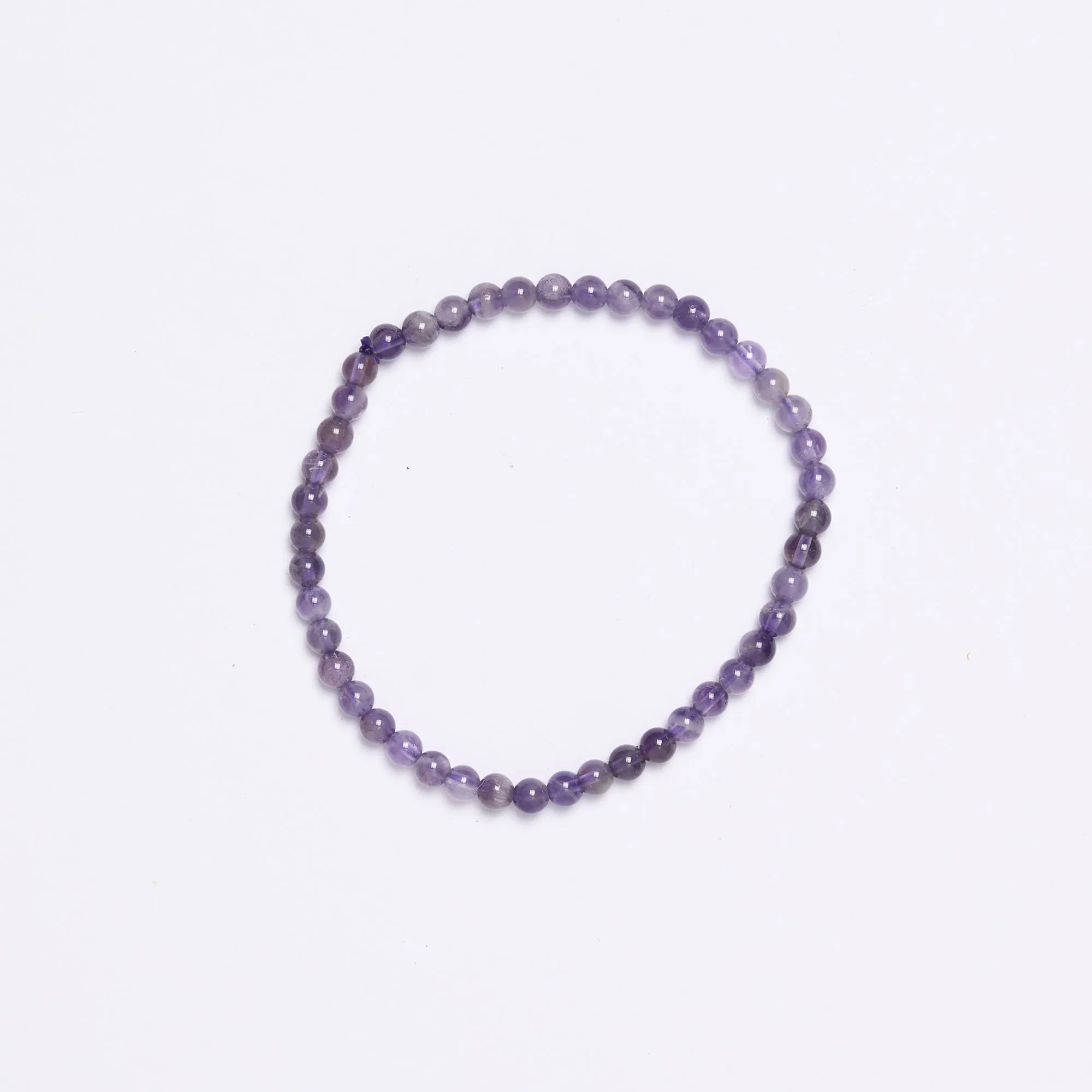 Bracciale elastico in Ametista