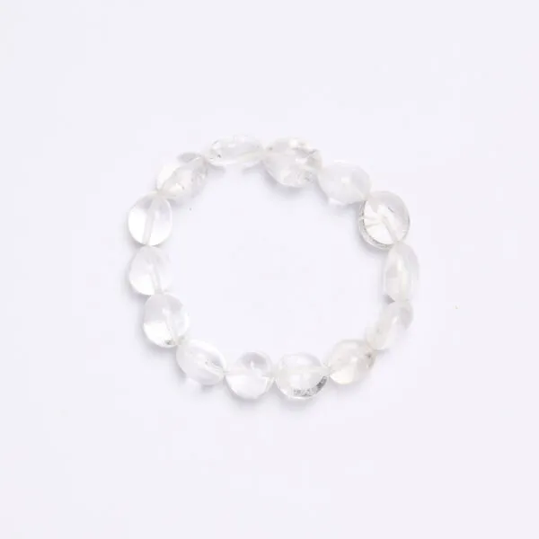 Bracciale elastico in Cristallo di Rocca