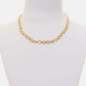 Collane corta in Citrino Sfaccettato