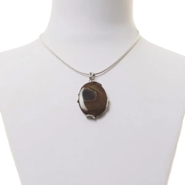 Ciondolo in Diaspro Landscape