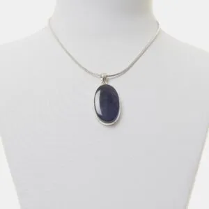 Ciondolo in Andalusite con Argento